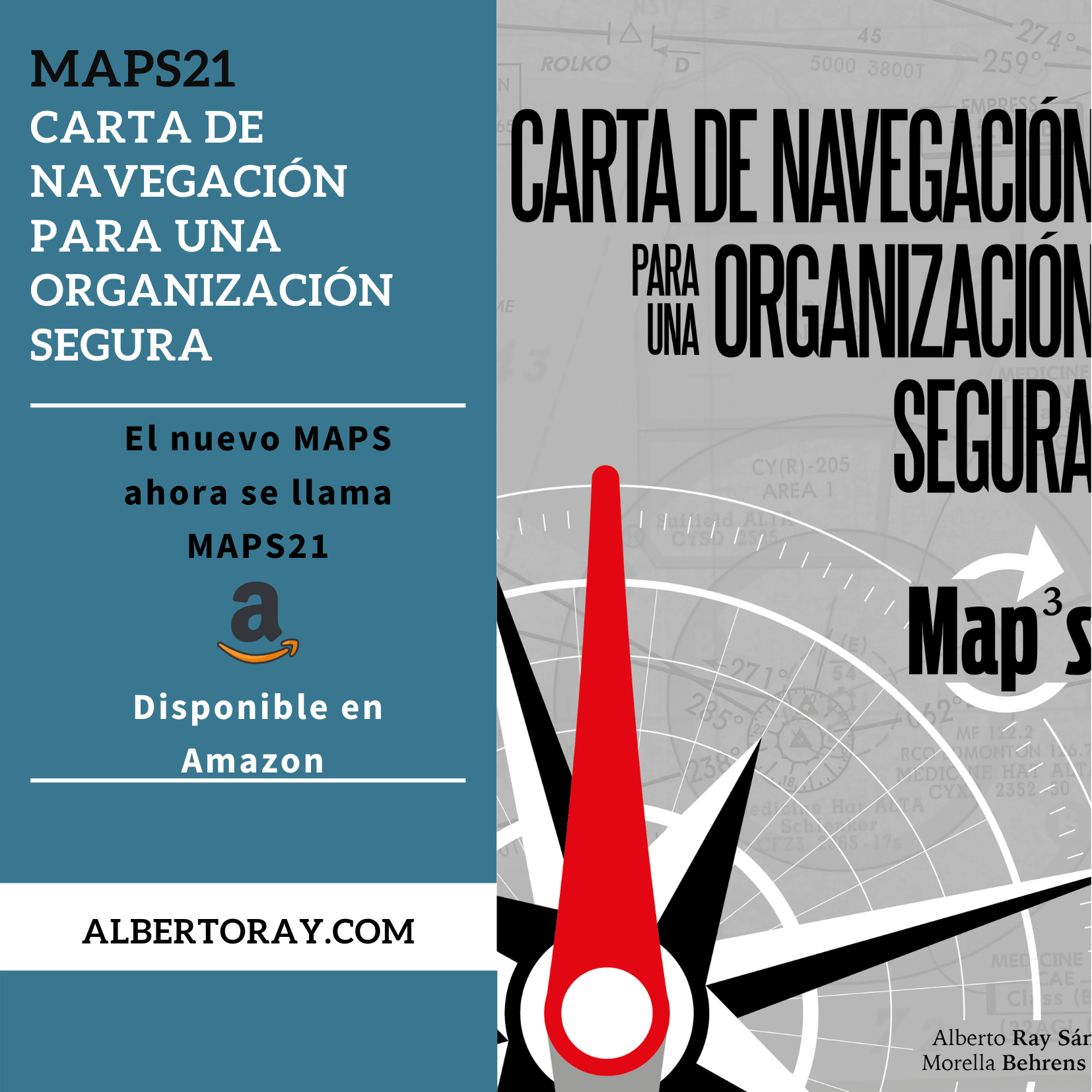 MAPS21 carta de navegación para una organización segura disponible en Amazon